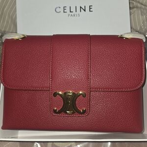 Small Shoulder Bag in Cherry Red New In Box